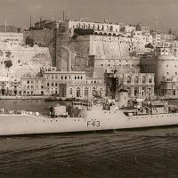 HMS Torquay, Malta 1968.