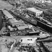 Malta Shipyard In Cospicua 1950s