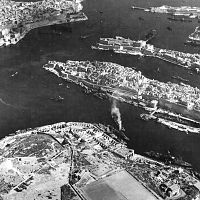 Malta, Grand Harbour About 1943