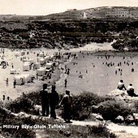 Military Bay, Now called Golden Bay Malta