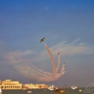 RAF Red Arrows Over Sliema 1978