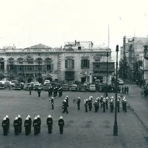Royal Marines, St George's Sqr, Valletta, 1950s