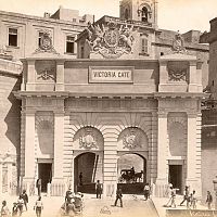 Victoria Gate, Valleta 1890s.