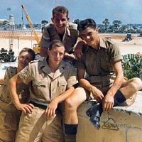 Barry Sims Photo Of His Dad And Mates. Royal Signals, Malta 1964