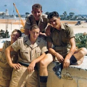 Barry Sims Photo Of His Dad And Mates. Royal Signals, Malta 1964