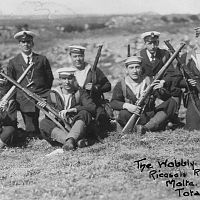 Sailors From HMS Adamant At Fort Ricasoli Rifle Range In 1926