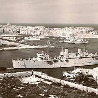 HMS Forth.  Malta.