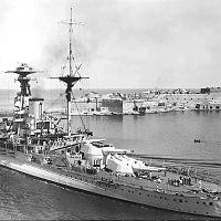 HMS Royal Oak Leave Grand Harbour 1939.