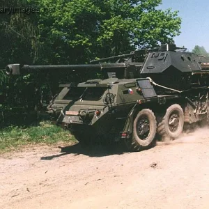 SP Gun Howitzer 152 mm type 77 - Czech Army