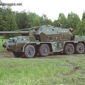 SP Gun Howitzer 152 mm type 77 - Czech Army
