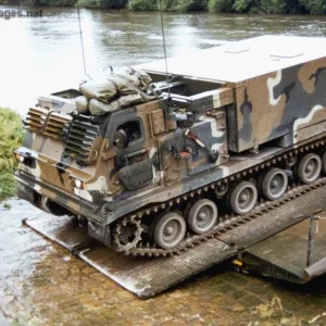 M270 on mission in the rain