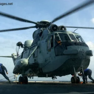 Indian Navy Sea King Mk 42B helicopter
