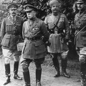 FM Sir John French C-in-C at GHQ in France
