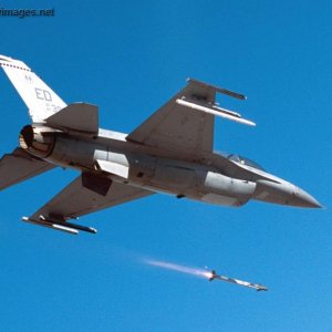 Pilot fires the newest variant of the AIM-9 Sidewinder