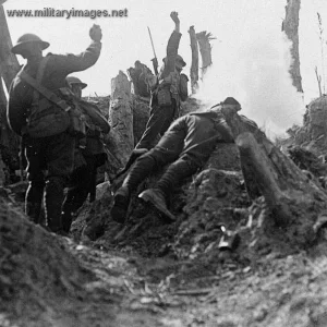 Troops on the attack