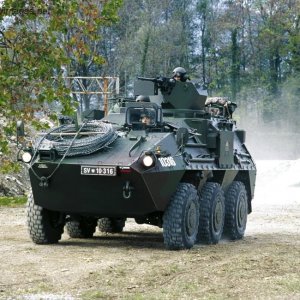 VALUK-Pandur 6x6 Slovenian Army