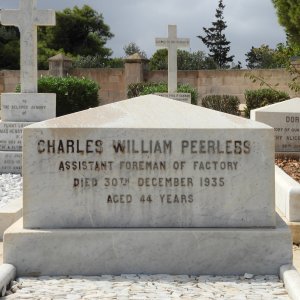 G122 CHARLES WILLIAM PEERLESS