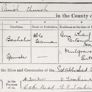 F123 Ernest Elias TOMKINS  (Marriage Certificate)  (2)