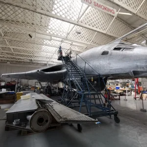 Handley Page Victor B.1 S/N XH648 undergoing restoration at Imperial War Museum Duxford, UK