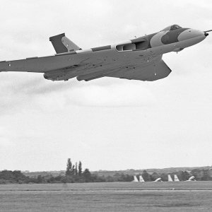 RAF Avro Vulcan B.2 in flight