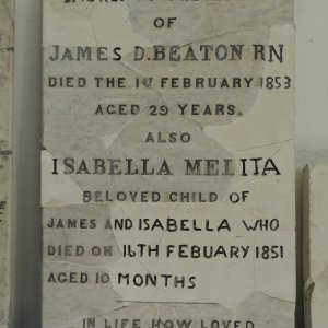 James Dixon BEATON,  Isabella Melita BEATON