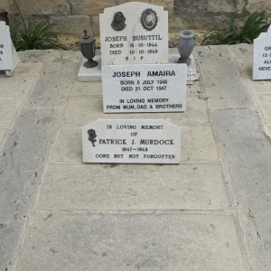 3.8.05 Joseph Busuttil.  Joseph Amaira.  Patrick Murdock.  M Magrin. M A Sprang. N A Armstrong