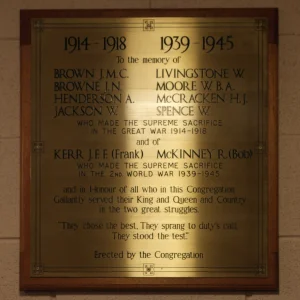 Ballymacarrett First Presbyterian Church War Memorial