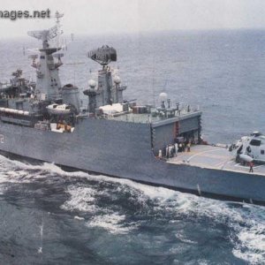 Indian Navy - frigate INS Ganga