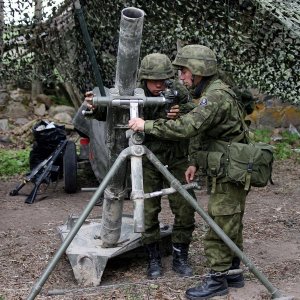 120mm mortar - Estonian Army 2006