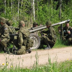 90mm recoilless gun - Estonian Army 2005