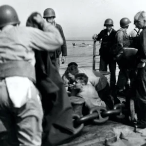 The injured on USS Savannah