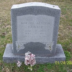 Macon Alston GUNTER