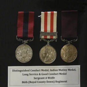 Sergeant Allyne Wolfe  - Medals