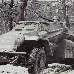Sd.Kfz. 223 leichter Panzerfunkwagen Ausf. A (4-Rad)