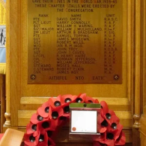 Lisburn Cathedral Roll of Honour 1939-45