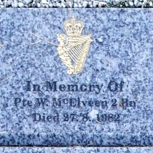 Wilfred McELVEEN (UDR Memorial has McIlveen)