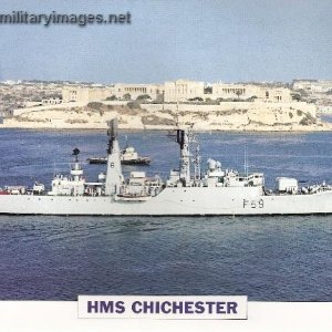 HMS Chichester Frigate
