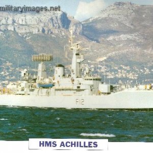 HMS Achilles Frigate