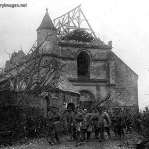 Damaged Church