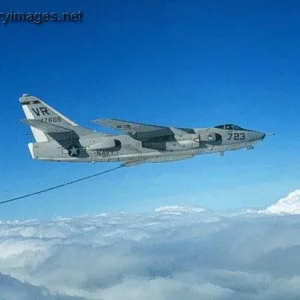 A-3B with refuel hose extended