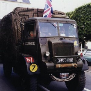 British WWII era truck