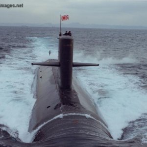 Japanese Navy - YUUSHIO class submarine