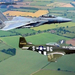 P-51 Mustang & F-15