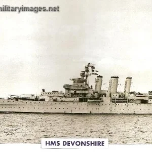 HMS Cornwall Cruiser