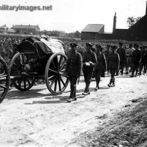 Funeral of an officer