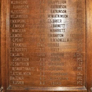 Whitby War Memorial WW1.