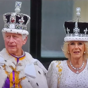 H.R.H. King Charles and Queen Camilla.