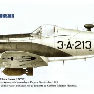F4U-5NL of 2 Escuadrilla Aeronaval de Ataque, Argentina, 1964.