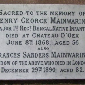 Henry George Mainwaring