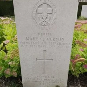 Mary Charlotte DICKSON
